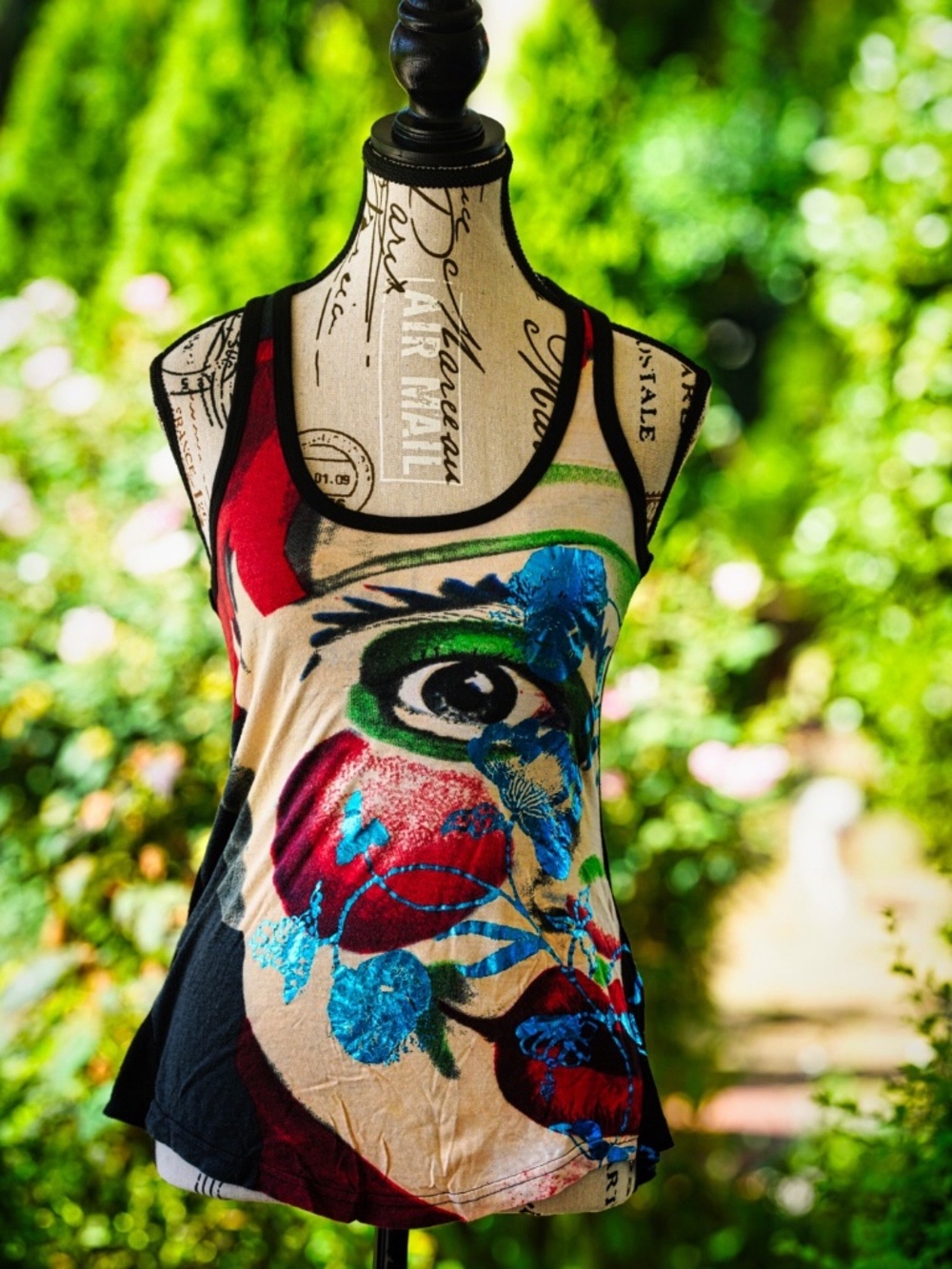 Desigual x Cirque du Soleil "Costume" Graphic Tank Top – Fits Like Small